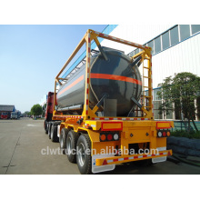 2014 suministro de fábrica 3 ejes contenedor lpg remolque, tanque de gas lpg